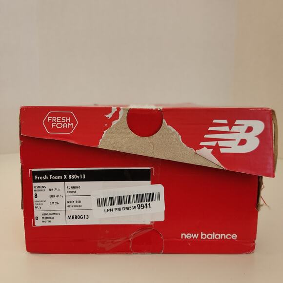 New Balance Men's Fresh Foam X 880 V13 Running Shoe US 8 - Picture 10 of 10